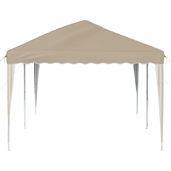 Grote foto vidaxl pop up feesttent 575 x 290 x 245 cm cr mekleurig tuin en terras overige tuin en terras