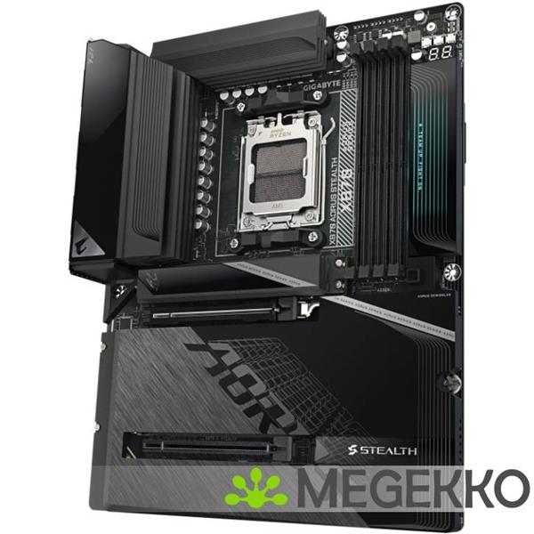 Grote foto gigabyte x870 aorus stealth computers en software moederborden