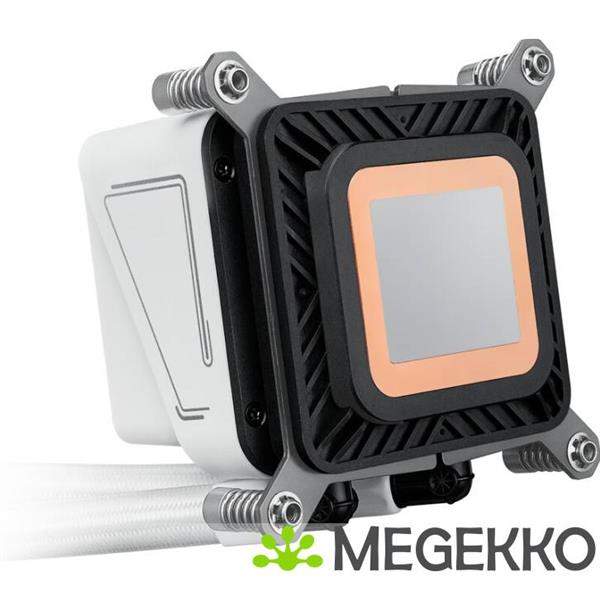 Grote foto asus max gaming lc 360 argb lcd white edition computers en software overige computers en software