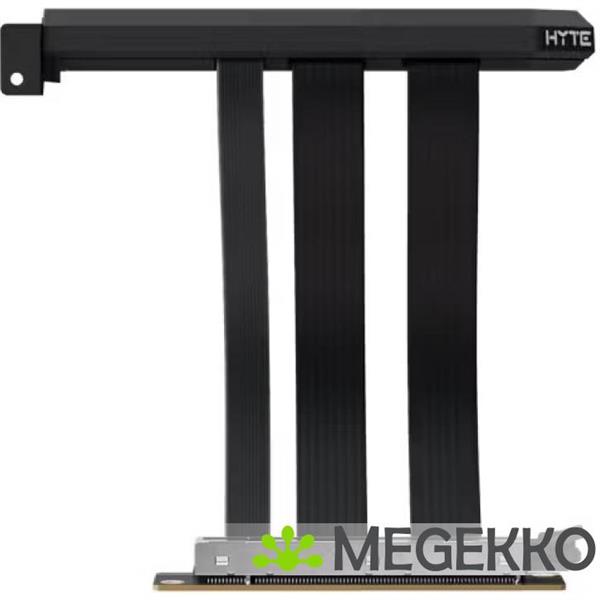 Grote foto hyte pcie 5.0 hyper riser pitch black computers en software netwerkkaarten routers en switches