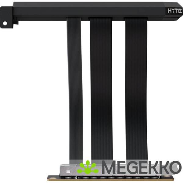 Grote foto hyte pcie 5.0 hyper riser pitch black computers en software netwerkkaarten routers en switches
