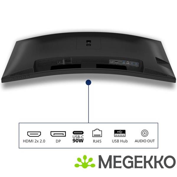 Grote foto philips 3000 series 34b2u3600c 00 34 wqhd 120hz va monitor computers en software overige computers en software