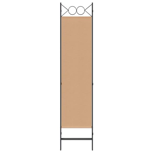 Grote foto vidaxl 3 panel room divider beige 120 x 180 cm stof huis en inrichting overige huis en inrichting