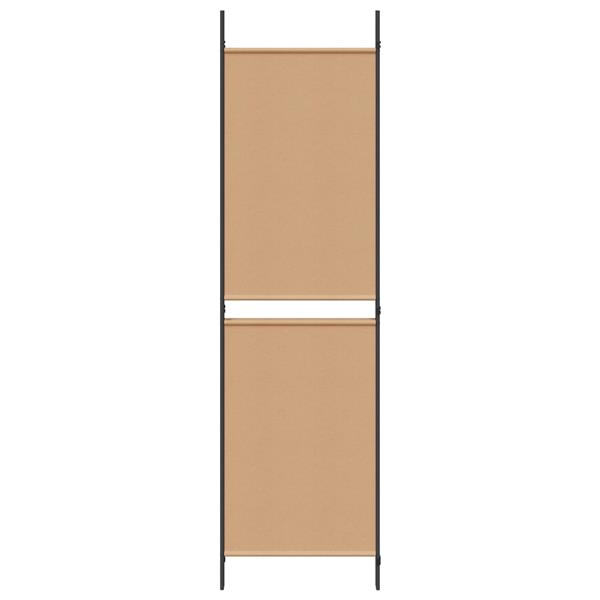Grote foto vidaxl 3 panel room divider beige 150 x 200 cm stof huis en inrichting overige huis en inrichting