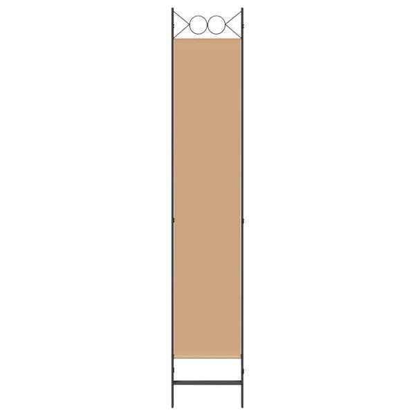 Grote foto vidaxl 3 panel room divider beige 120 x 220 cm stof huis en inrichting overige huis en inrichting