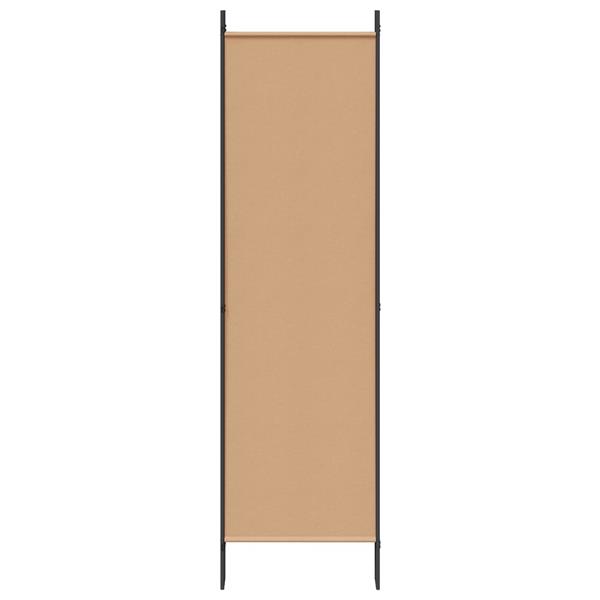 Grote foto vidaxl 6 panelen kamerscherm beige 300 x 180 cm stof huis en inrichting overige huis en inrichting