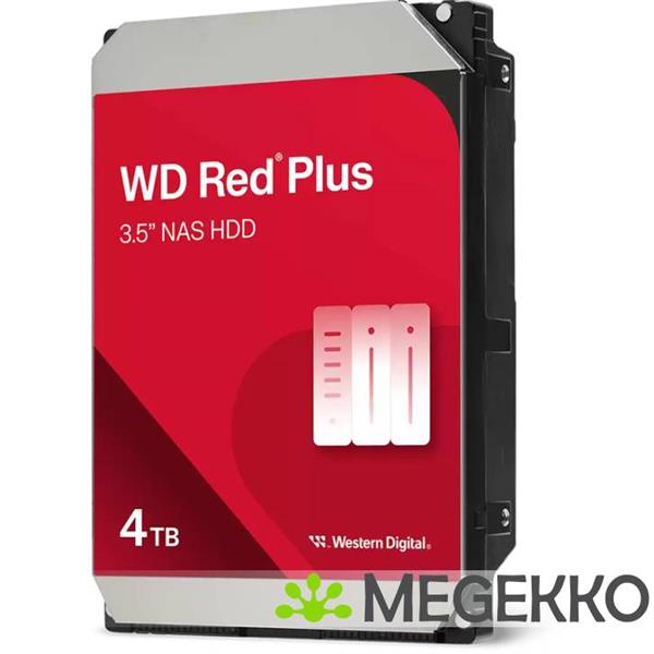 Grote foto western digital red plus wd40efzz 4tb computers en software harde schijven