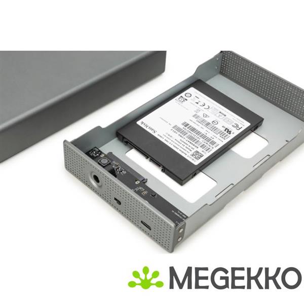 Grote foto digitus da 71106 1 behuizing voor opslagstations hdd behuizing aluminium 2.5 3.5 computers en software behuizingen en kasten