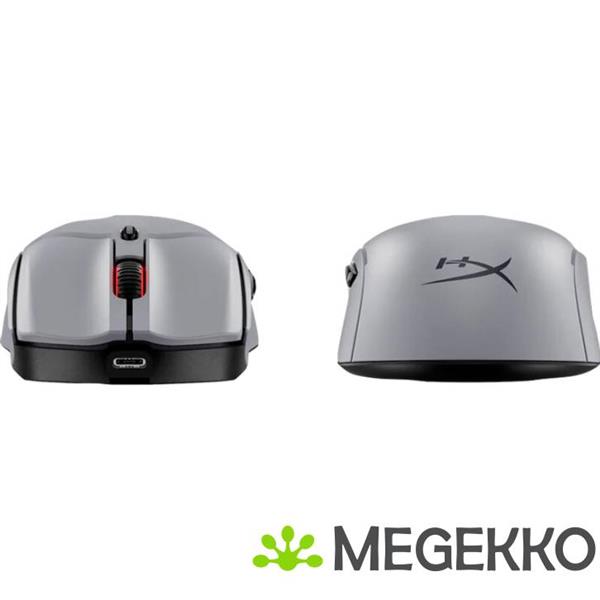 Grote foto hyperx pulsefire haste 2 pro 4k wireless gaming muis in grijs computers en software overige computers en software