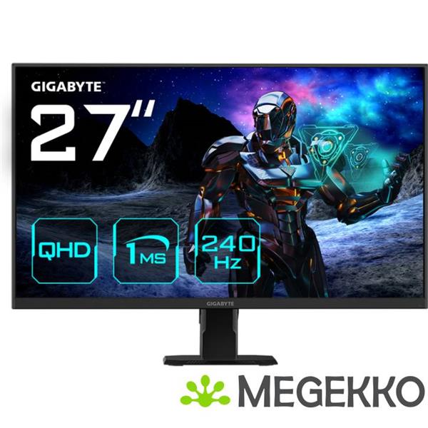 Grote foto gigabyte gs27q x 27 quad hd 240hz ips gaming monitor computers en software overige computers en software