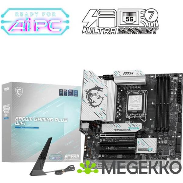 Grote foto msi b860m gaming plus wifi computers en software moederborden