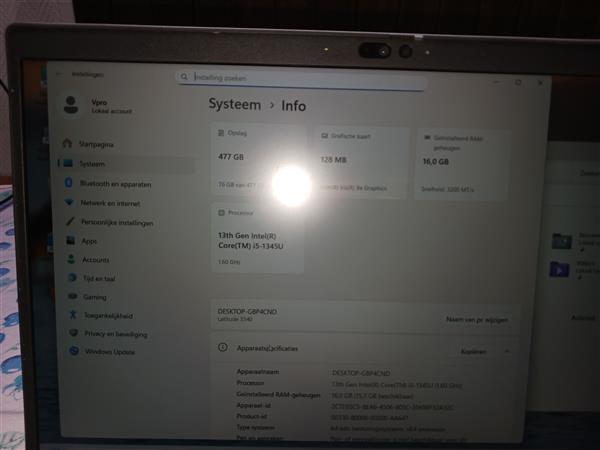 Grote foto dell latitude i5 13th generatie computers en software laptops en notebooks