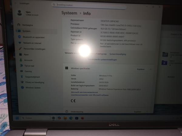 Grote foto dell latitude i5 13th generatie computers en software laptops en notebooks