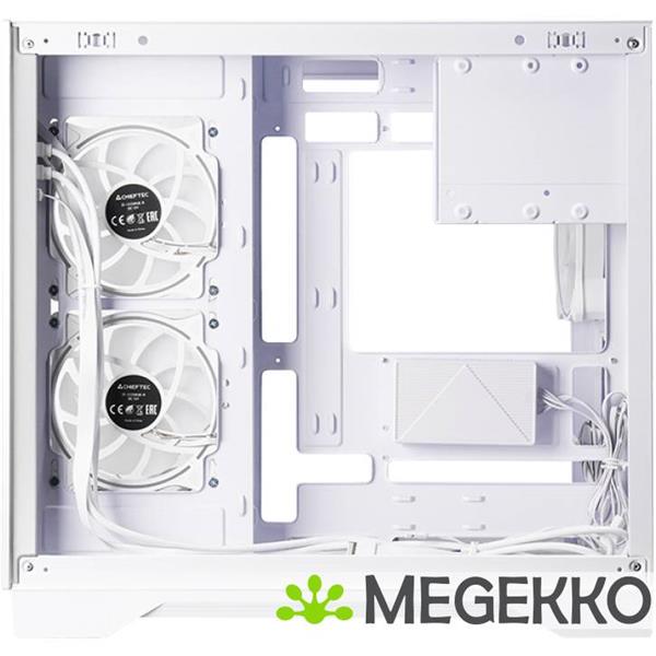 Grote foto chieftec visio white behuizing computers en software behuizingen en kasten