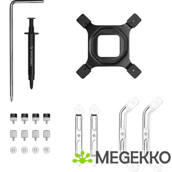 Grote foto deepcool ak700 digital wh computers en software overige computers en software