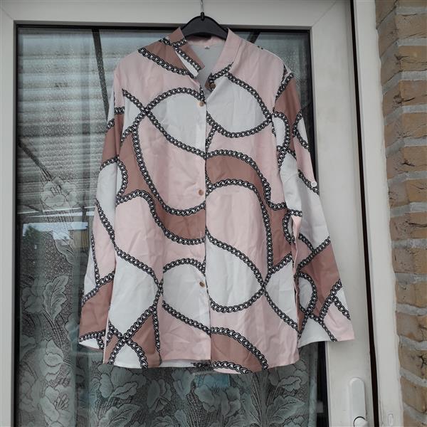 Grote foto blouse kleding dames blouses