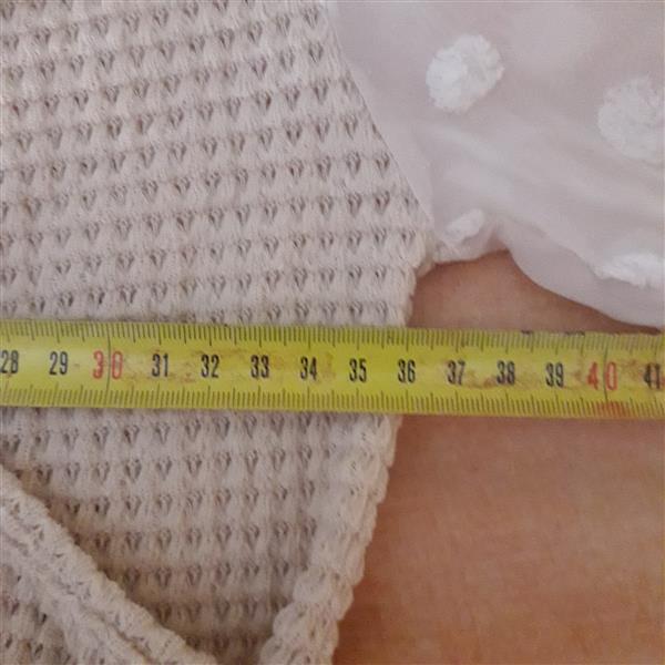 Grote foto trui beige nieuw kleding dames truien en vesten