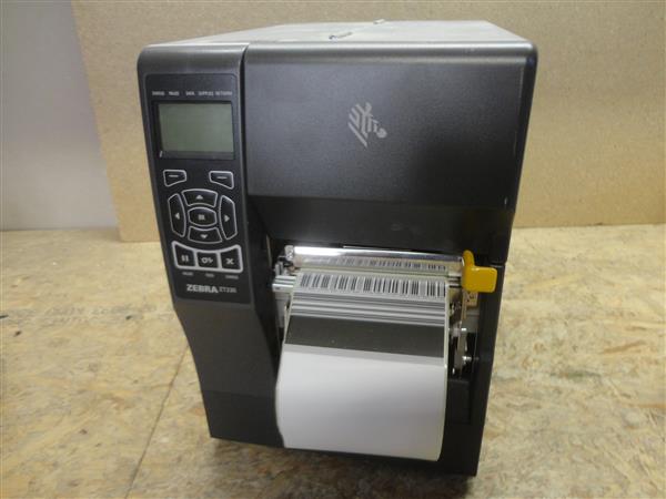 Grote foto zebra zt230 thermal transfer label printer peel usb network 203dpi computers en software printers