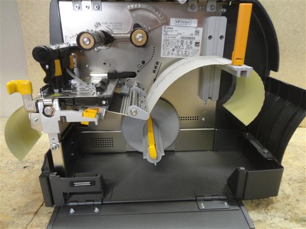 Grote foto zebra zt230 thermal transfer label printer peel usb network 203dpi computers en software printers