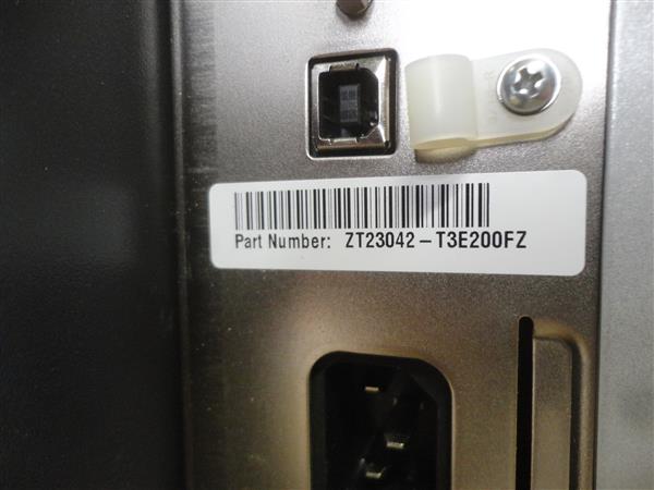 Grote foto zebra zt230 thermal transfer label printer peel usb network 203dpi computers en software printers