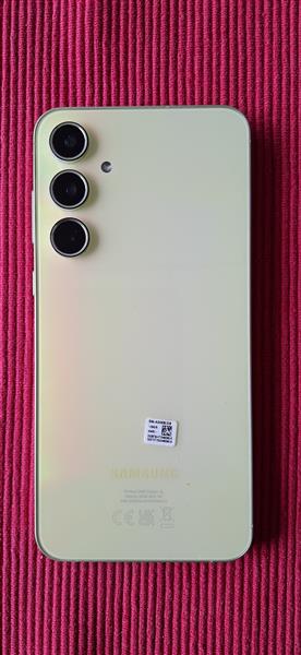 Grote foto samsung galaxy a55 5g awesome lemon. telecommunicatie samsung