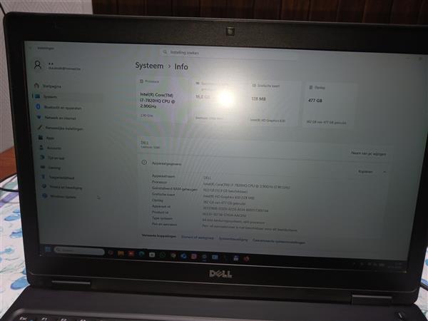 Grote foto dell latitude i7 7th generatie computers en software laptops en notebooks