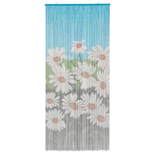 Grote foto vidaxl insect deurgordijn meerkleurig 200 x 90 cm bamboe doe het zelf en verbouw deuren en horren