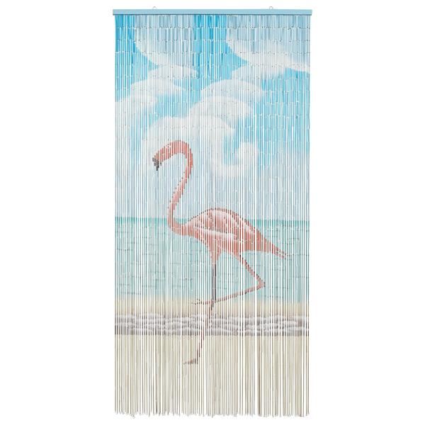 Grote foto vidaxl insect deurgordijn meerkleurig 200 x 100 cm bamboe doe het zelf en verbouw deuren en horren