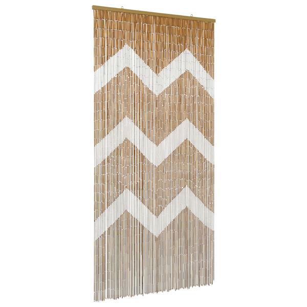 Grote foto vidaxl insect deurgordijn meerkleurig 200 x 100 cm bamboe doe het zelf en verbouw deuren en horren