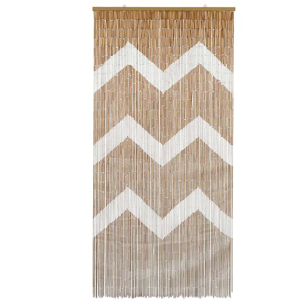 Grote foto vidaxl insect deurgordijn meerkleurig 200 x 100 cm bamboe doe het zelf en verbouw deuren en horren