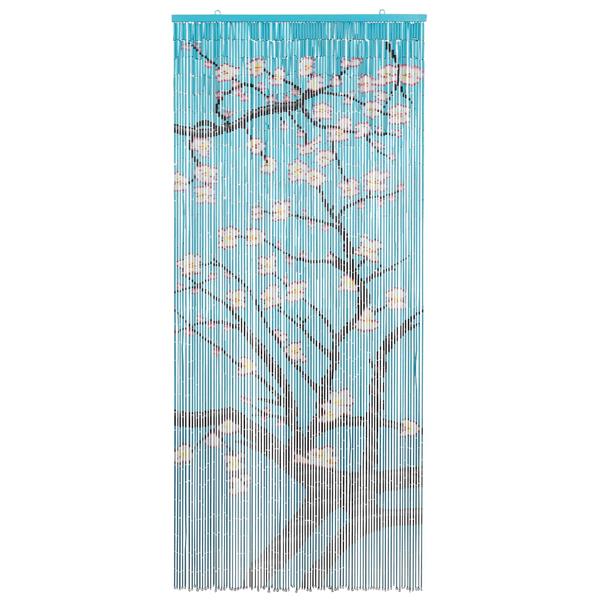 Grote foto vidaxl insect deurgordijn meerkleurig 200 x 90 cm bamboe doe het zelf en verbouw deuren en horren