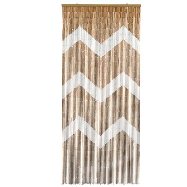 Grote foto vidaxl insect deurgordijn meerkleurig 200 x 90 cm bamboe doe het zelf en verbouw deuren en horren