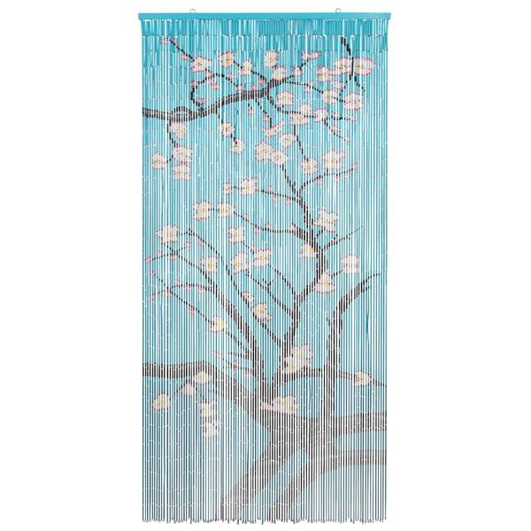 Grote foto vidaxl insect deurgordijn meerkleurig 200 x 100 cm bamboe doe het zelf en verbouw deuren en horren