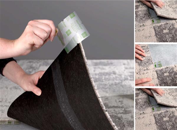 Grote foto laatste heuga 580 mauve outlet tapijttegels huis en inrichting vloerbedekking en kleden