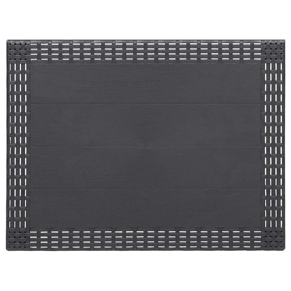 Grote foto vidaxl loungeset met kussen 3 pcs antracietkleurig pp tuin en terras tuinmeubelen