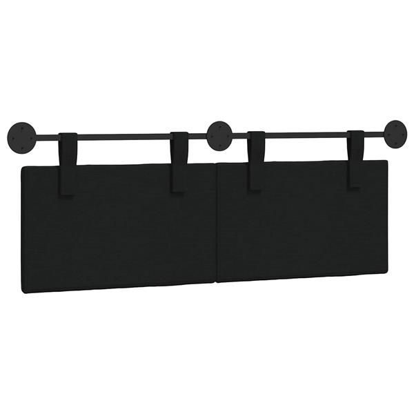 Grote foto vidaxl hangend hoofdbord stof antiek en kunst stoelen en banken