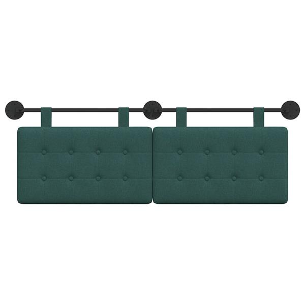 Grote foto vidaxl hangend hoofdbord stof antiek en kunst stoelen en banken