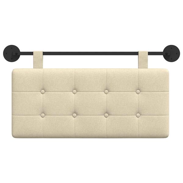 Grote foto vidaxl hangend hoofdbord stof antiek en kunst stoelen en banken