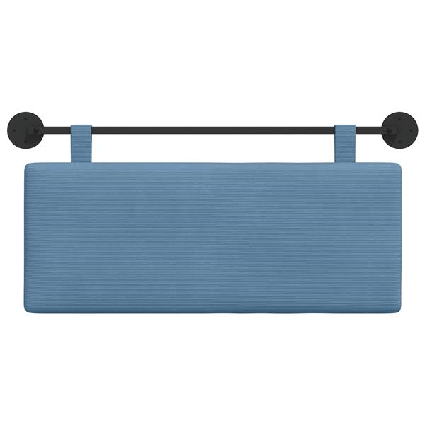 Grote foto vidaxl hangend hoofdbord katoen stof antiek en kunst stoelen en banken