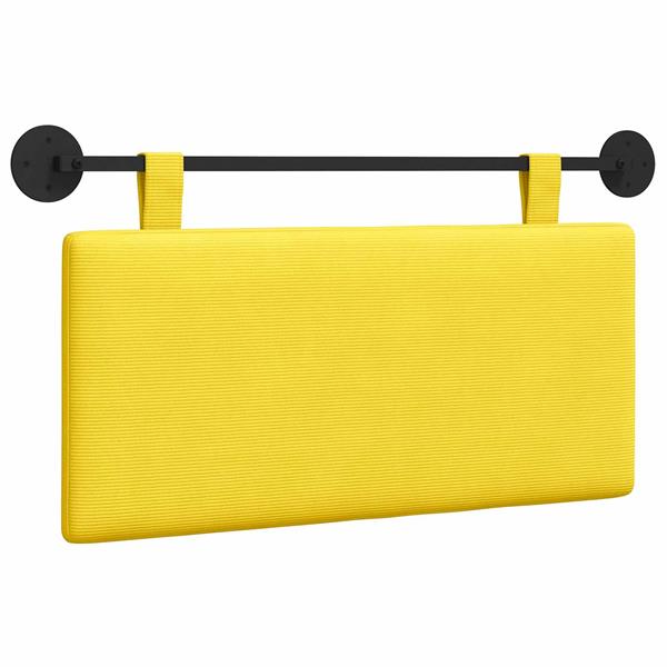 Grote foto vidaxl hangend hoofdbord katoen stof antiek en kunst stoelen en banken