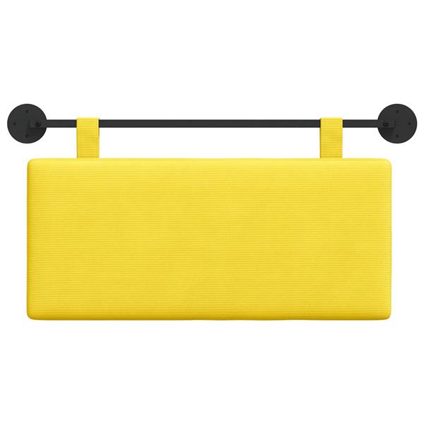 Grote foto vidaxl hangend hoofdbord katoen stof antiek en kunst stoelen en banken