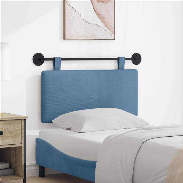 Grote foto vidaxl hangend hoofdbord katoen stof antiek en kunst stoelen en banken