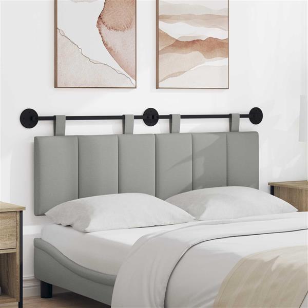 Grote foto vidaxl hangend hoofdbord stof antiek en kunst stoelen en banken