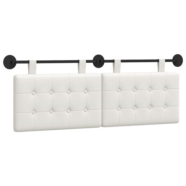 Grote foto vidaxl hangend hoofdbord nep leer antiek en kunst stoelen en banken