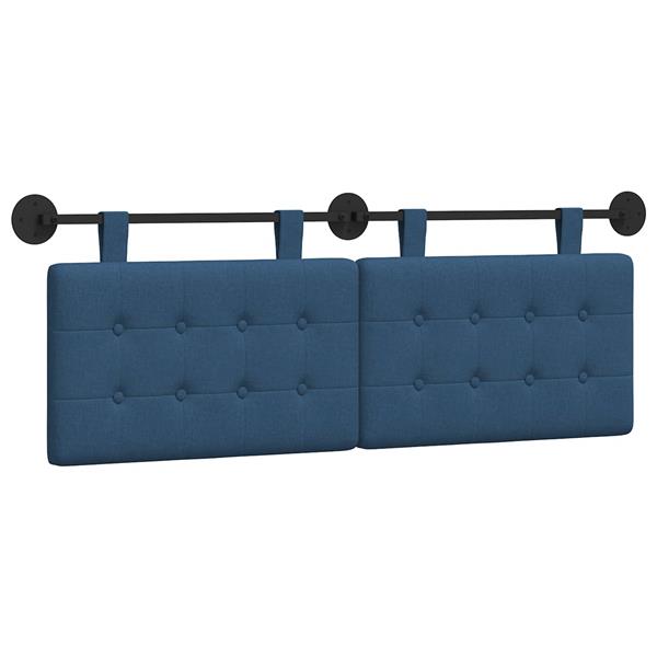 Grote foto vidaxl hangend hoofdbord stof antiek en kunst stoelen en banken