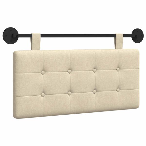 Grote foto vidaxl hangend hoofdbord stof antiek en kunst stoelen en banken
