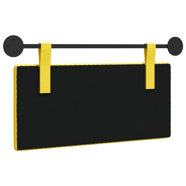 Grote foto vidaxl hangend hoofdbord katoen stof antiek en kunst stoelen en banken