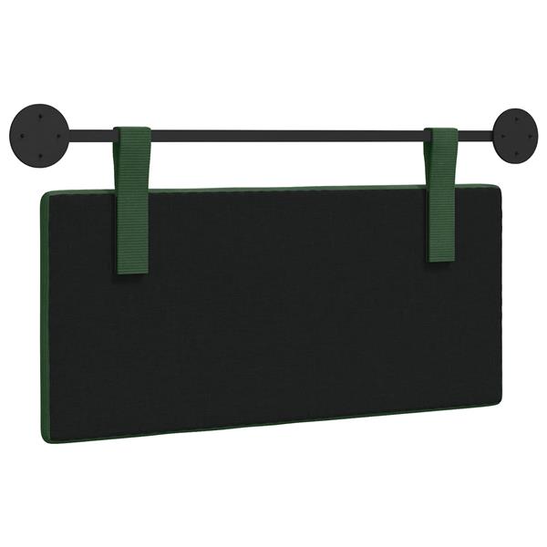 Grote foto vidaxl hangend hoofdbord katoen stof antiek en kunst stoelen en banken