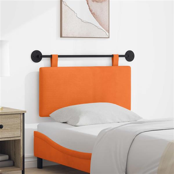 Grote foto vidaxl hangend hoofdbord katoen stof antiek en kunst stoelen en banken