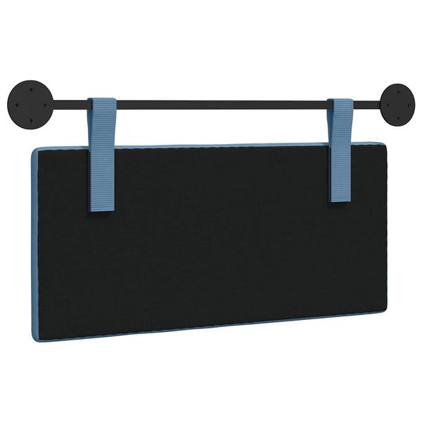 Grote foto vidaxl hangend hoofdbord katoen stof antiek en kunst stoelen en banken